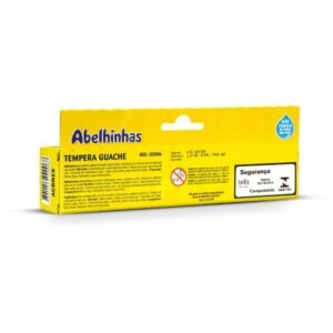 Tinta Guache 015ML 06 Cores Auto Servico - Imagem 2