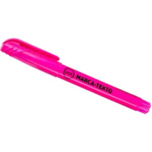 Caneta Marca Texto Jocar Rosa - Imagem 1