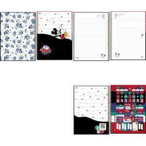 Caderno 10X1 Capa Dura Mickey 160FLS. - Imagem 2