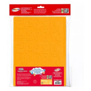 Material Didatico Eva Alfabeto Movel 132PCS 5MMX5CM - Imagem 2