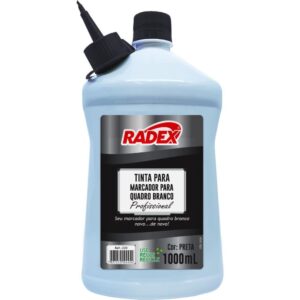 Tinta Marcador Quadro Branco Reabastecedor 1000ML Preto - Imagem 1