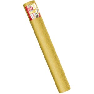 Plastico Adesivo 45CMX10M Gliter Dourado PP 0,10 - Imagem 3