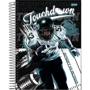 Caderno 01X1 Capa Dura Sport 80FLS. - Imagem 5