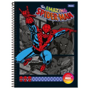 Caderno 01X1 Capa Dura Marvel Comics 80FLS. - Imagem 3