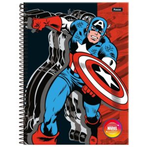 Caderno 01X1 Capa Dura Marvel Comics 80FLS. - Imagem 4