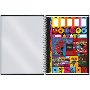 Caderno 01X1 Capa Dura Marvel Comics 80FLS. - Imagem 7