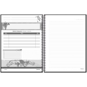 Caderno 01X1 Capa Dura Marvel Comics 80FLS. - Imagem 8