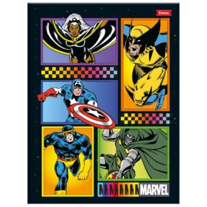 Caderno Brochurao Capa Dura Marvel Comics 80F - Imagem 2