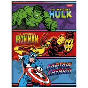 Caderno Brochurao Capa Dura Marvel Comics 80F - Imagem 4