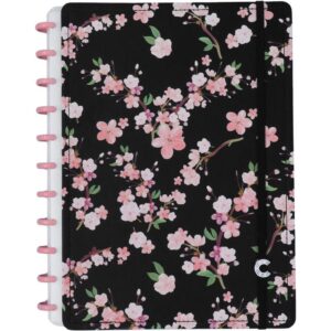 Caderno Inteligente Grande Rose Black By Gocase 80FLS. - Imagem 1