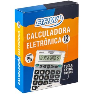 Calculadora de Mesa 12 Dig. 20,5X15,9X4,4CM Prata - Imagem 2