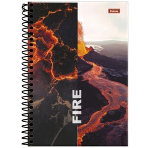 Caderno Espiral 1/4 Capa Dura 4 Elementos 160FLS. - Imagem 2