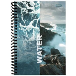 Caderno Espiral 1/4 Capa Dura 4 Elementos 160FLS. - Imagem 4