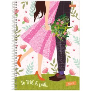 Caderno 12X1 Capa Dura Like It 192FLS. - Imagem 5