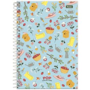 Caderno Espiral 1/4 Capa Dura Pop Collection 80FLS. - Imagem 3