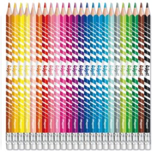 Lapis de Cor Triangular Color Peps Apagavel 24CORES - Imagem 2