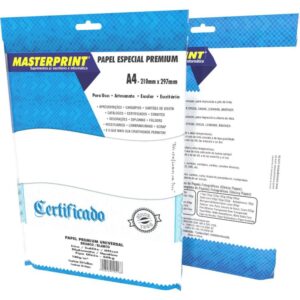 Papel A4 Diplomata Branco Premium 180G. - Imagem 1