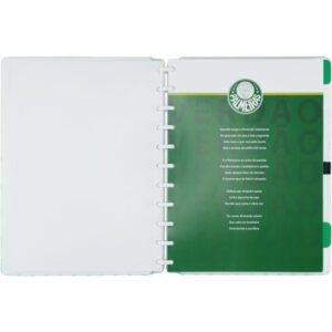 Caderno Inteligente Grande Palmeiras Alviverde 80FLS. - Imagem 2