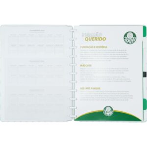 Caderno Inteligente Grande Palmeiras Alviverde 80FLS. - Imagem 3