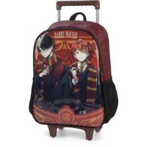Mochila Infantil com Rodinha Harry Potter G Vinho - Imagem 2