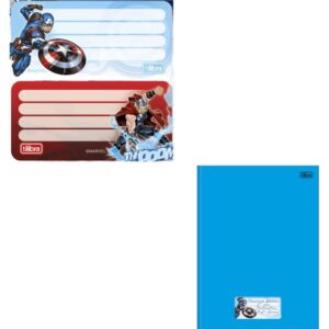 Etiqueta Escolar Decorada Avengers C/8ETIQ. 100X208MM - Imagem 2