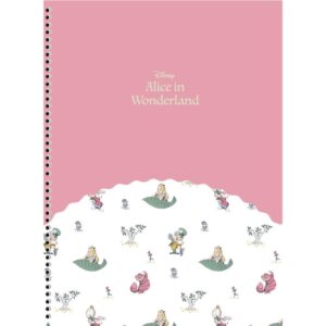 Caderno 10X1 Capa Dura Alice In Wonderland 160FLS. - Imagem 3