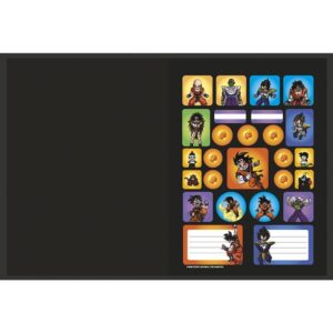 Caderno Brochurao Capa Dura Dragon Ball Z 80FLS. - Imagem 3