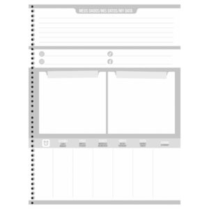 Caderno 01X1 Capa Dura Silver Tuning 80FLS. - Imagem 4