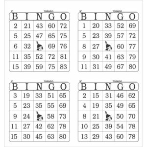 Bloco para Bingo Bingao Jornal 4X1 100 Folhas - Imagem 3