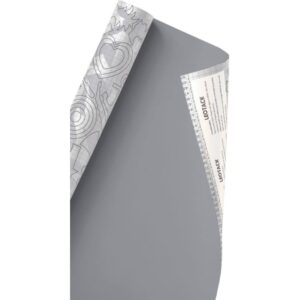 Plastico Adesivo 45CMX10M Cinza 0,80 - Imagem 1
