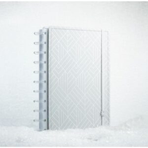 Caderno Inteligente Grande Ice Grey 80FLS. 215X280MM - Imagem 4