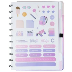 Caderno Inteligente Grande Unique By Cacau 80FLS 215X280M - Imagem 2