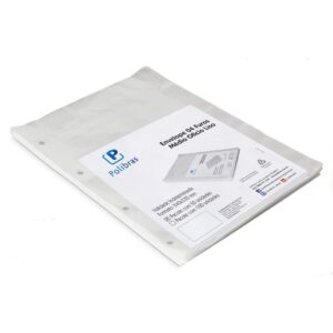 Envelope Plastico Oficio 4FUROS Medio 0,10MM - Imagem 1