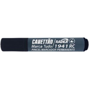 Pincel Marcador Permanente Ponta Chanf. Recarregavel Pt. - Imagem 1