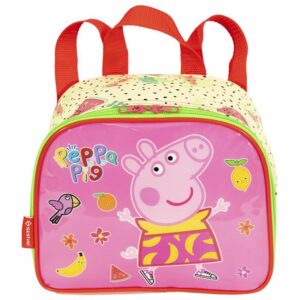 Lancheira Termica Peppa Pig Fruits Mao/Costas - Imagem 1