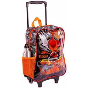 Mochila Infantil com Rodinha Jurassic World Battle G 44CM - Imagem 2