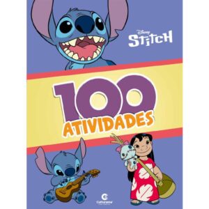 Livro Infantil Colorir 100 Atividades Stitch - Imagem 1