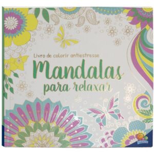 Livro de Colorir Antiestresse Mandalas 48PG - Imagem 1
