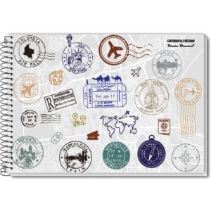 Caderno Desenho Universitario Rox 96FLS. - Imagem 1