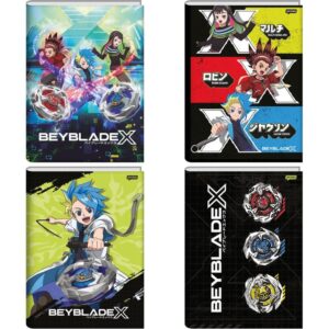 Caderno Brochurao Capa Dura Beyblade 80FLS. I.a - Imagem 1