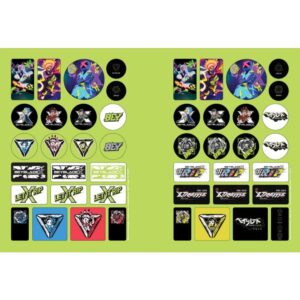 Caderno Brochurao Capa Dura Beyblade 80FLS. I.a - Imagem 2