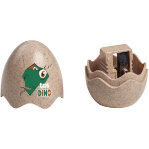 Apontador com Deposito Decor. Tris Dino 3 Cores - Imagem 1