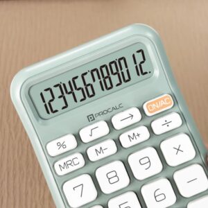 Calculadora de Mesa 12 Dig. Bege Solar/BATER.PC130 - Imagem 4
