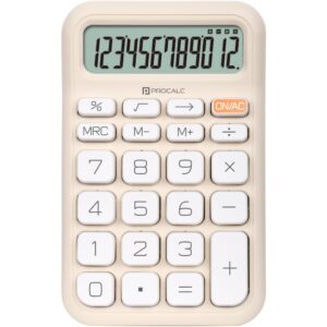 Calculadora de Mesa 12 Dig. Bege Solar/BATER.PC130 - Imagem 5