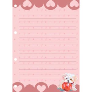 Papel de Carta Decorado Sweet Dreams Bloco 75G - Imagem 5