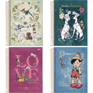 Caderno 10X1 Capa Dura Disney Classicos 160FLS. I.a - Imagem 1