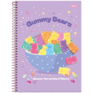 Caderno 01X1 Capa Dura Sugar Rush 80FLS. - Imagem 2