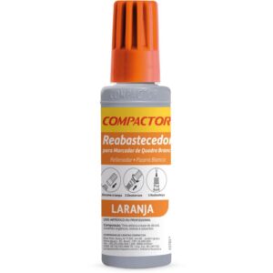 Tinta Marcador Quadro Branco Reabastecedor 030ML Laranja - Imagem 1