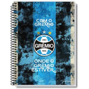 Caderno Espiral 1/4 Capa Dura Gremio 80FLS. - Imagem 5