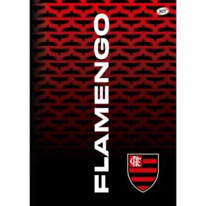 Caderno Brochurao Capa Dura Flamengo 80FLS. - Imagem 2